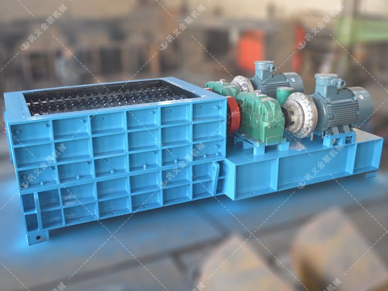 2PLF50/150型強力雙齒輥破碎機發(fā)往山西太原破煤