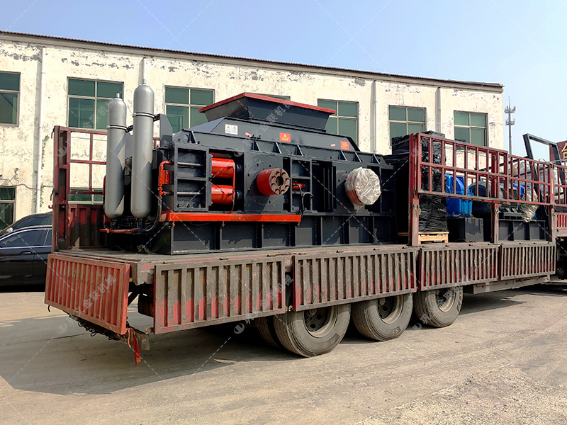 金聯機械生產的1510液壓對輥制砂機怎么樣？附現場案例